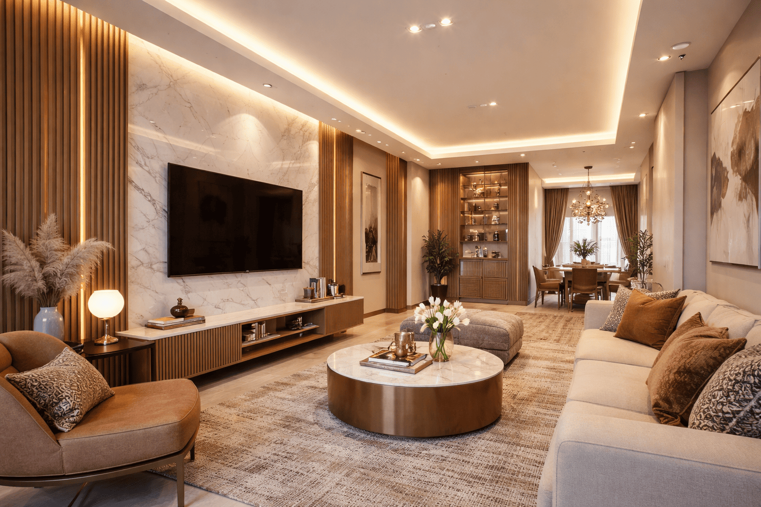 Modern Warm Apartment